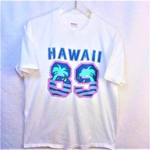 Vintage HAWAII '89 Single Stitch White T-Shirt